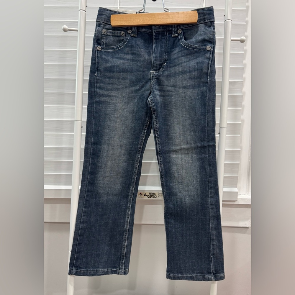 Wrangler Vintage Bootcut Blue Jeans Kids Boys 7
